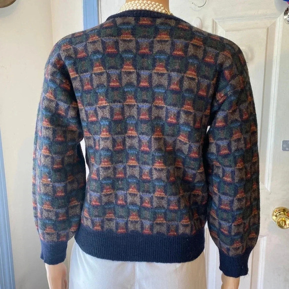 Tricots St. Raphael Fair Ail Pure New Wool Sweater Women Size M - Picture 4 of 6